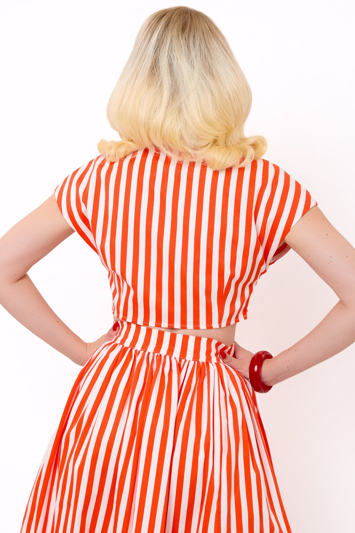 Lola Red Stripe Shirt