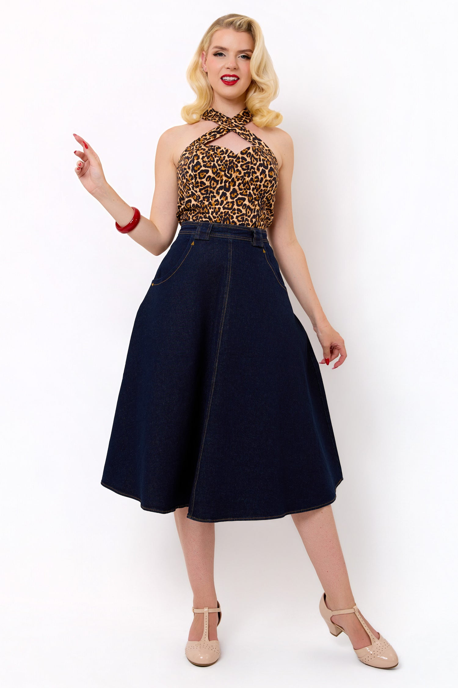 Mary-Sue Denim Skirt