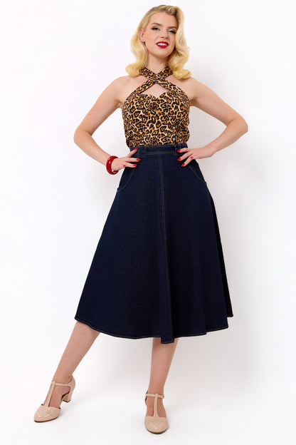 Mary-Sue Denim Skirt