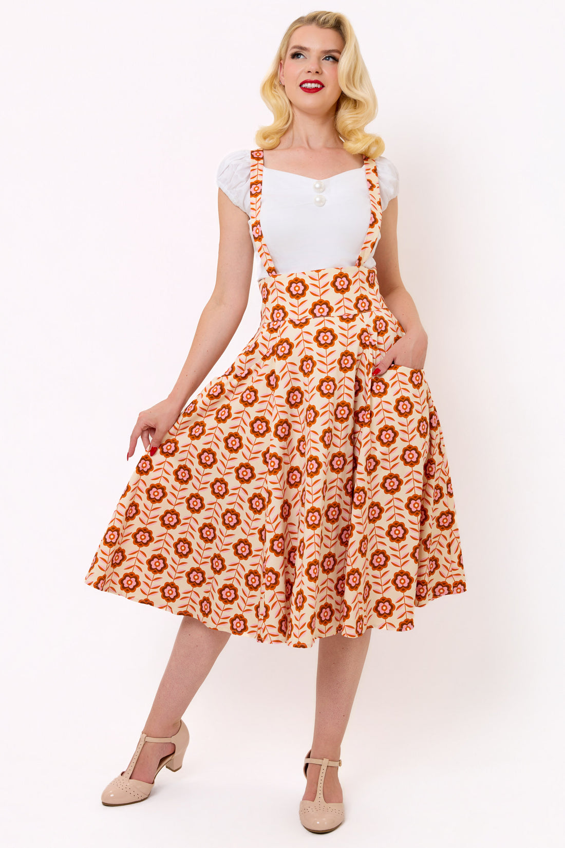 Alexa Carbany Swing Skirt