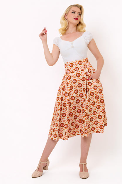 Alexa Carbany Swing Skirt