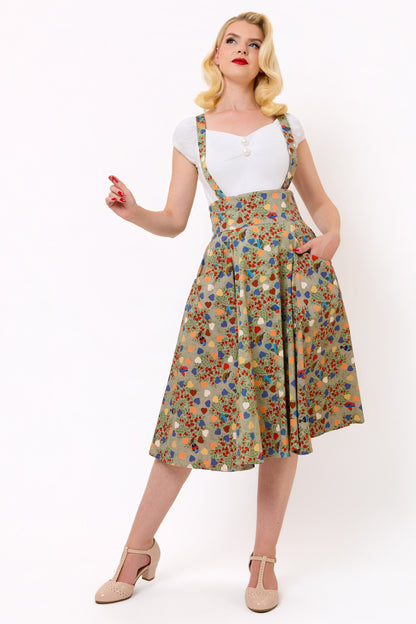 Alexa Love Birds Swing Skirt