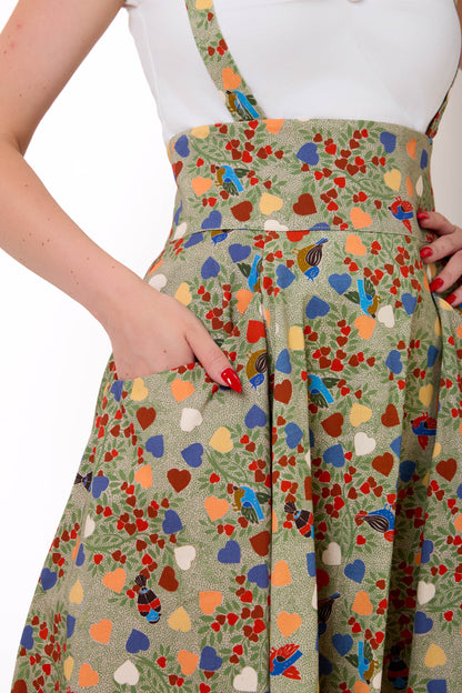 Alexa Love Birds Swing Skirt