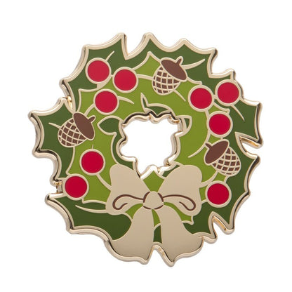 Forest Wreath Enamel Pin