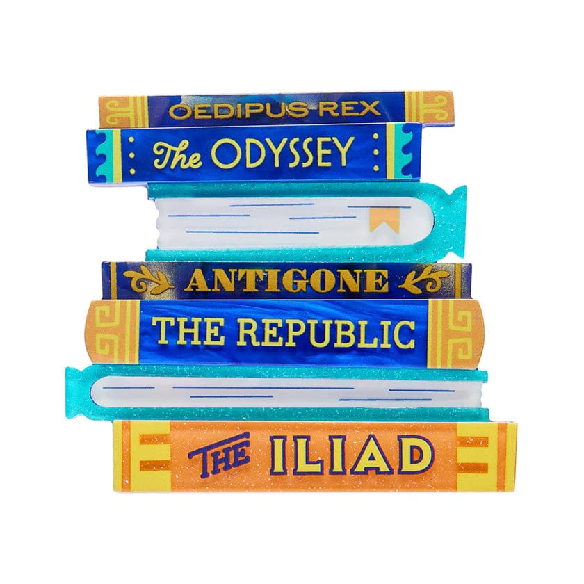 Erstwilder Words of the Wise Brooch