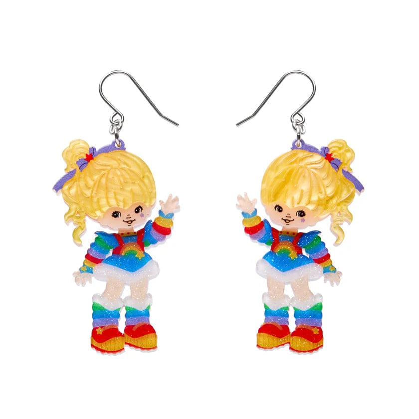 Rainbow Brite Says Hello Drop Earrings