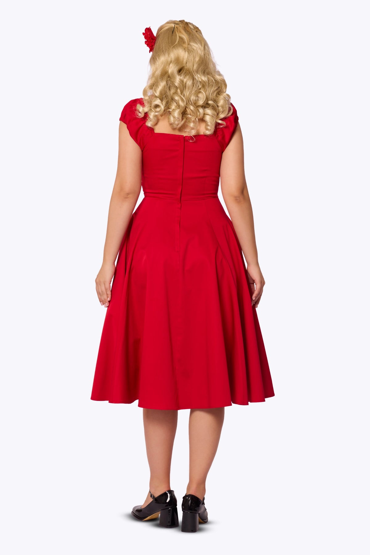 Dolores Red Doll Dress