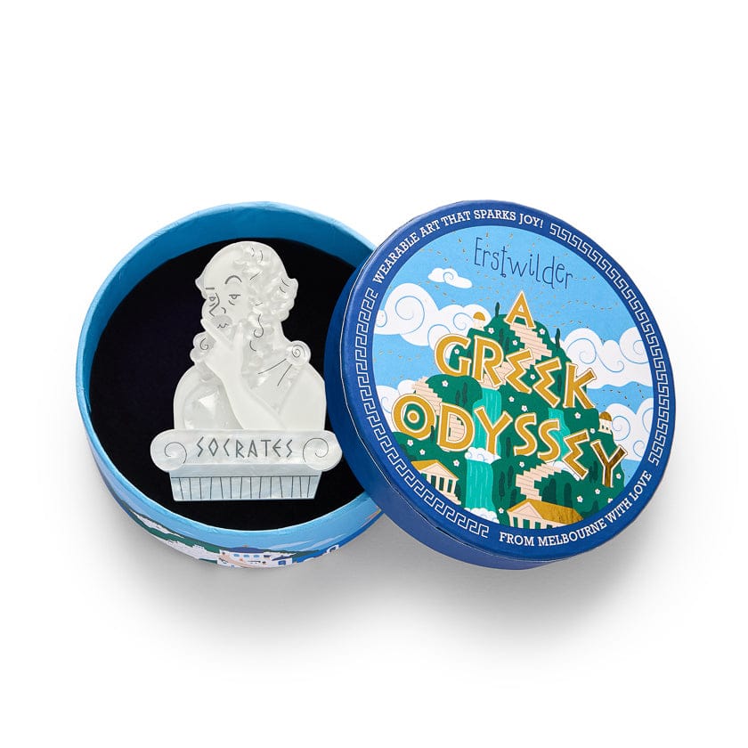 Erstwilder Socratic Method Brooch