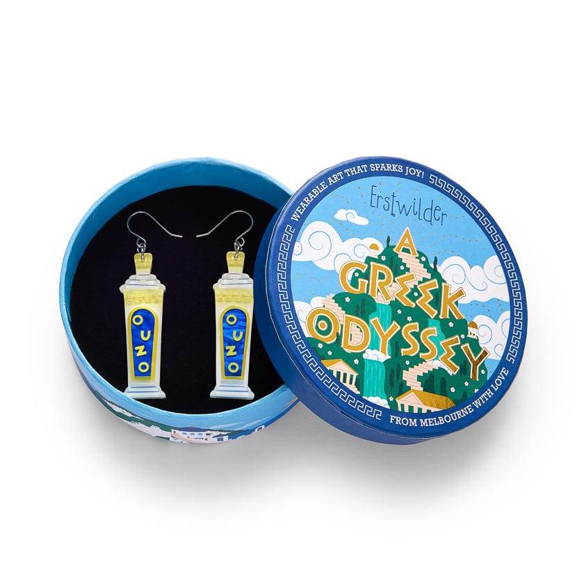 Opa! Ouzo Drop Earrings