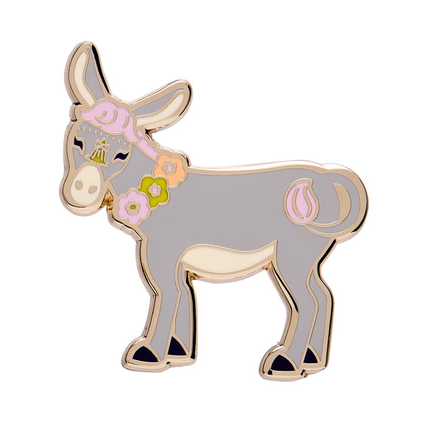Erstwilder Devoted Donkey Enamel Pin
