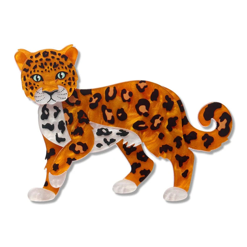Erstwilder Amur Leopard Brooch