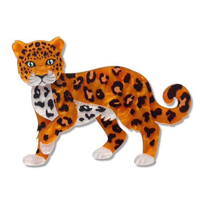 Erstwilder Amur Leopard Brooch