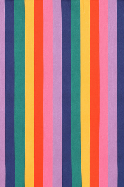 Demmi Rainbow Wishes Stripe Dress