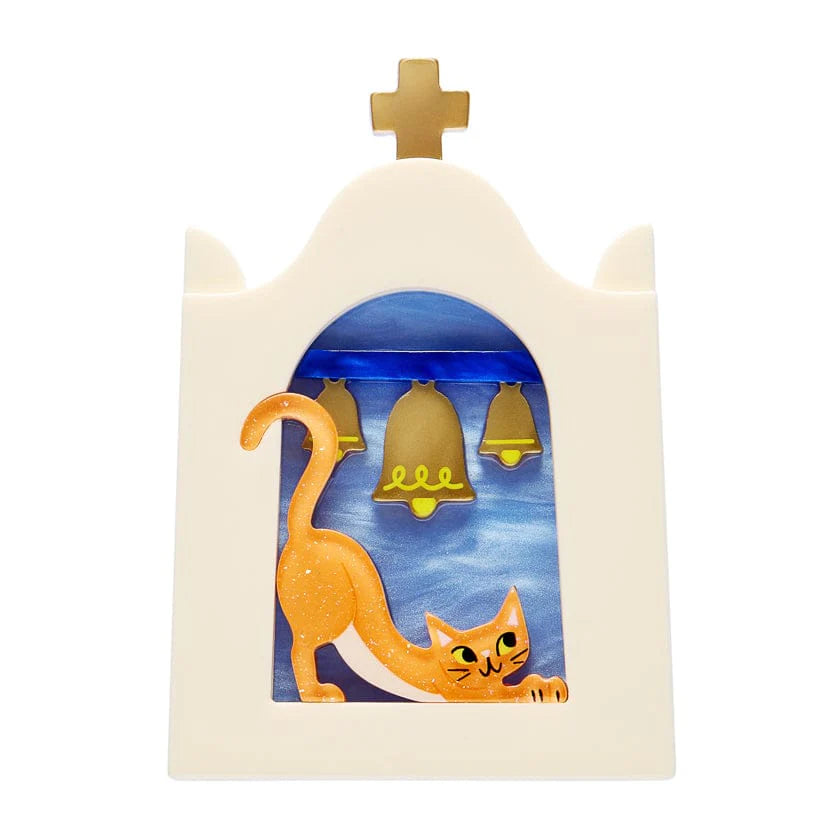 Erstwilder Aegean Feline Brooch