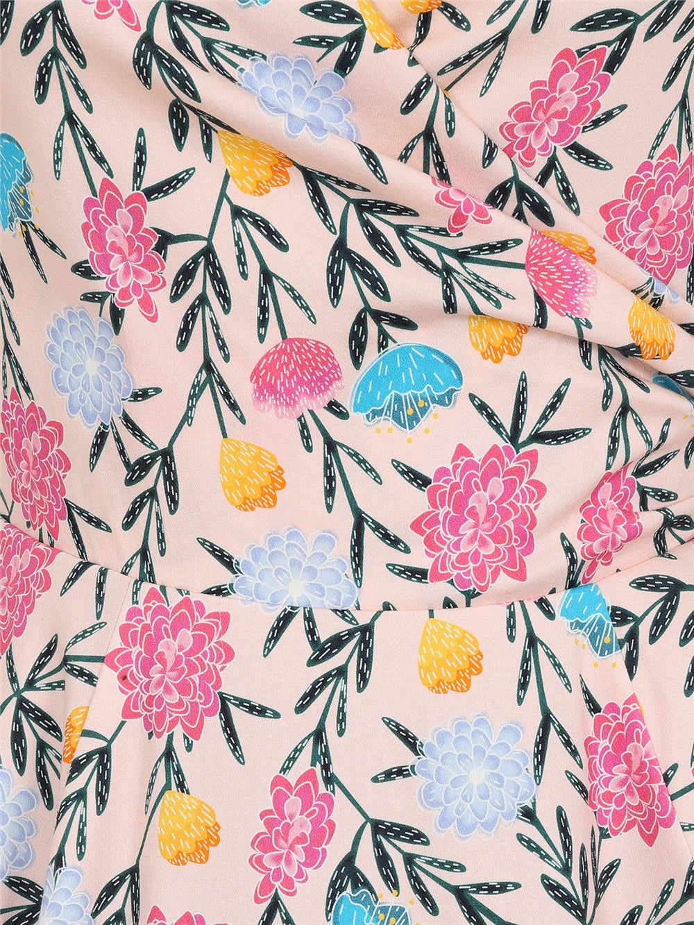 Maria Floral Whimsy Swing Dress