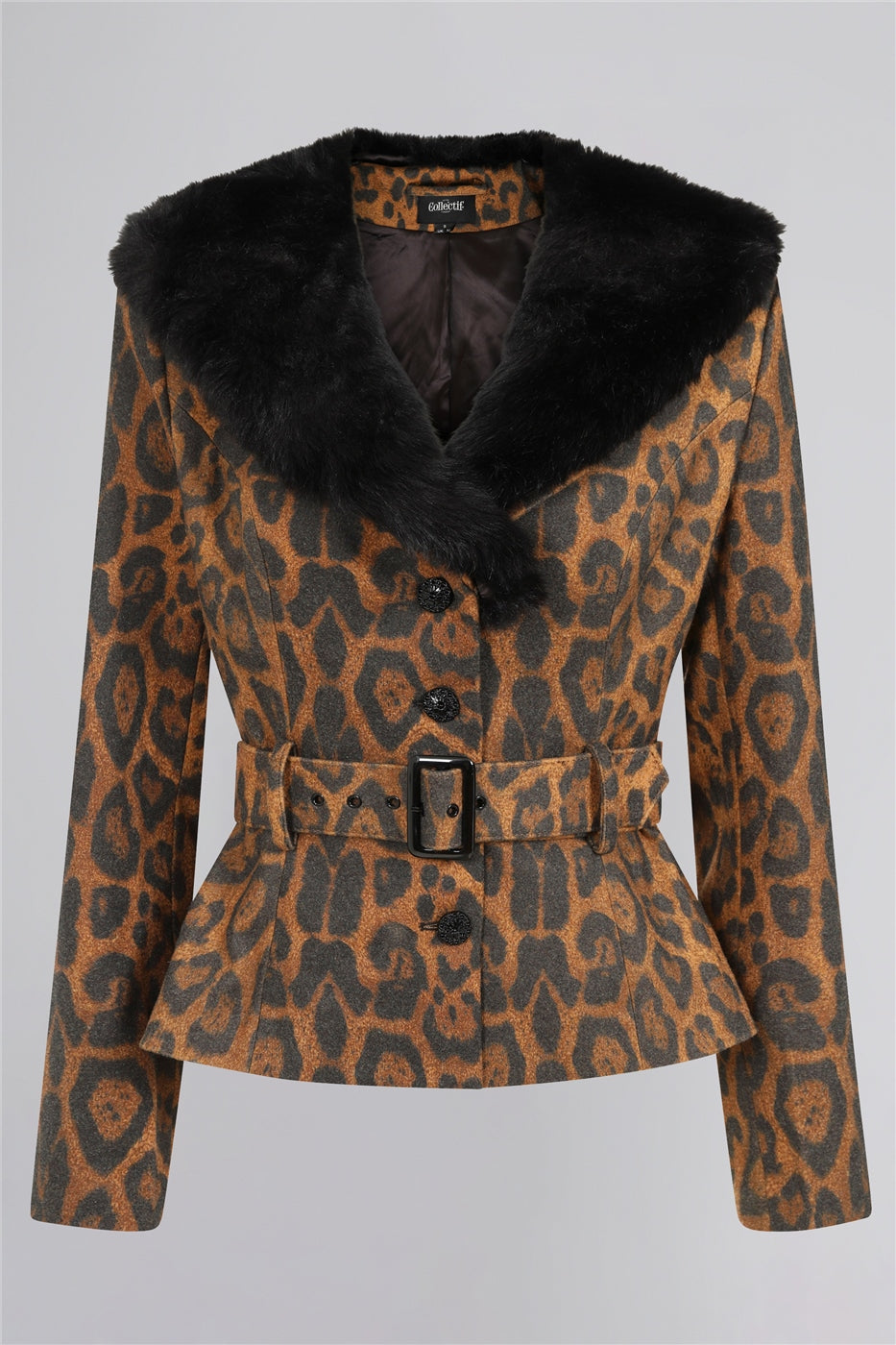 Molly Leopard Print Jacket