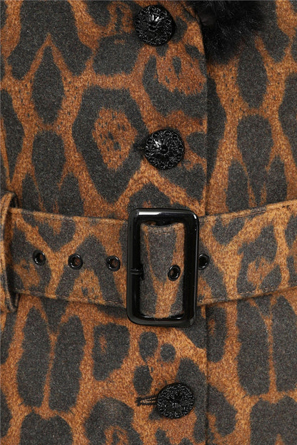 Molly Leopard Print Jacket