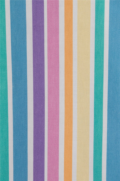 Nova Rainbow Stripes Swing Dress