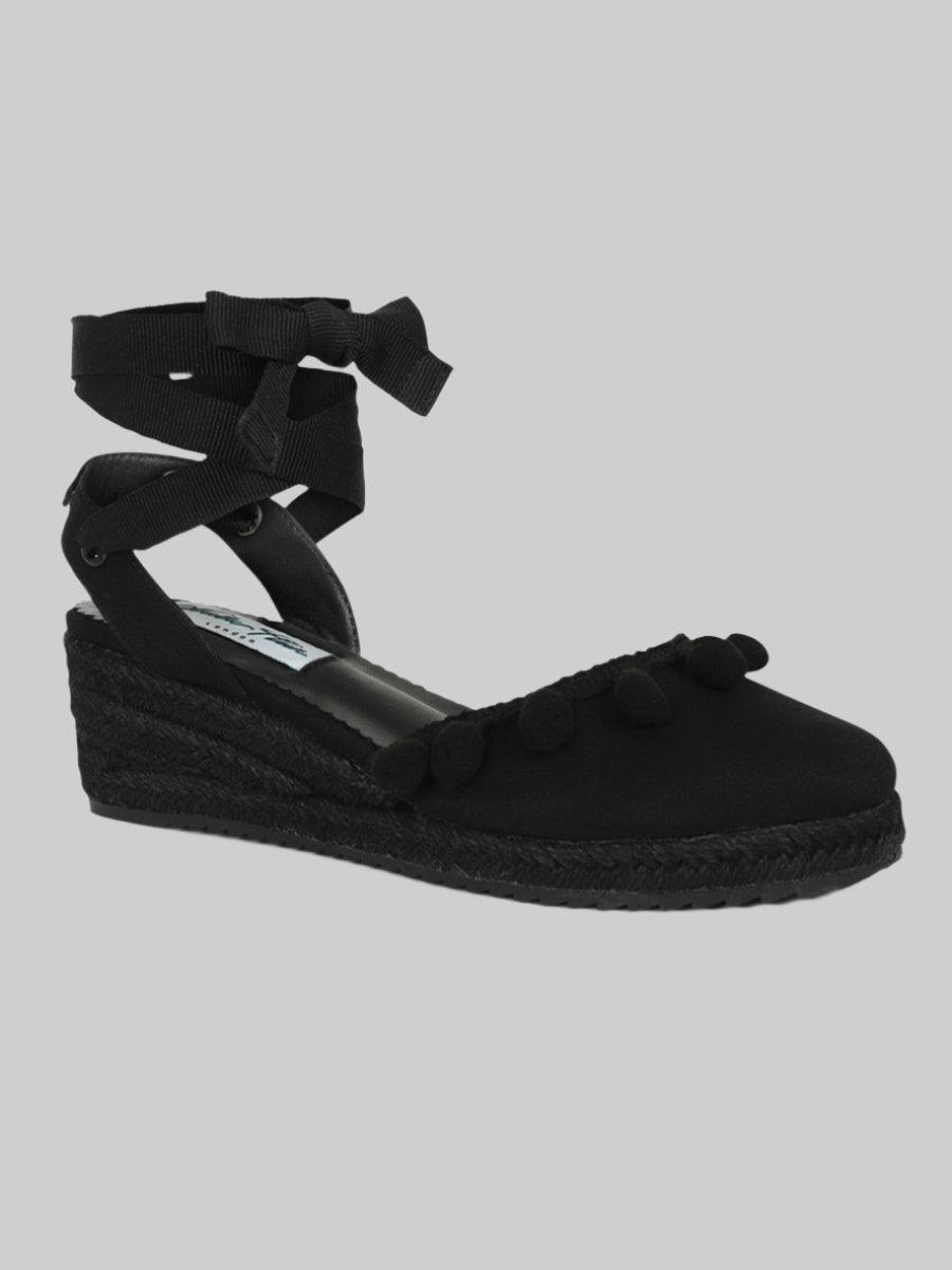 Isabella Pom Pom Espadrilles