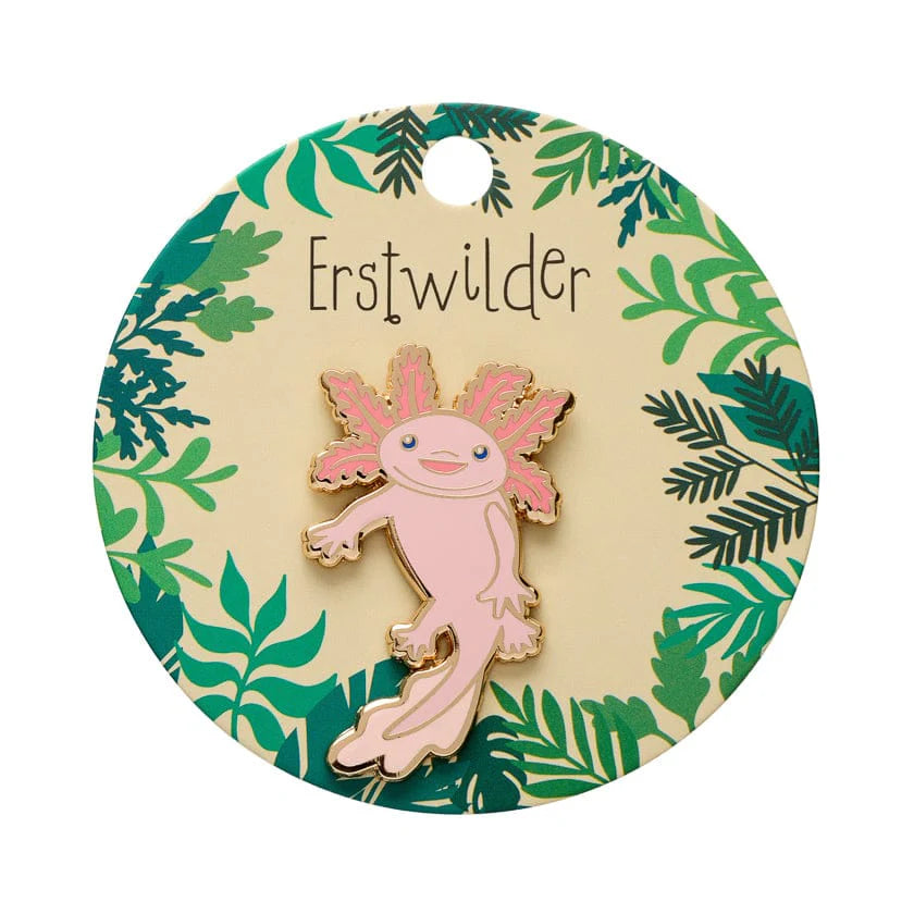 Erstwilder Axolotl Enamel Pin