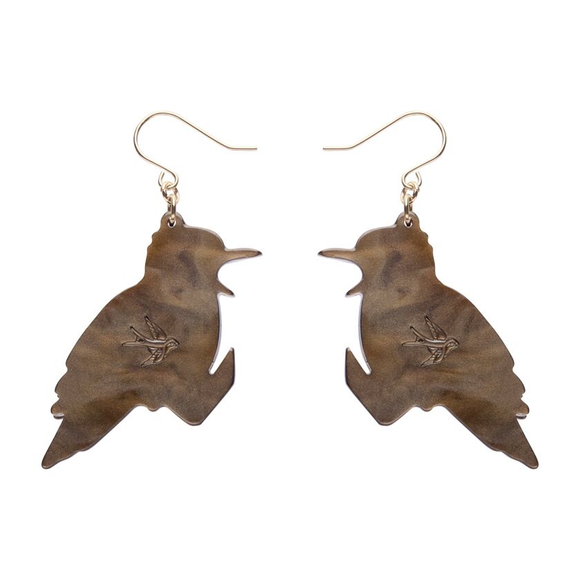 Kip The Kookaburra Krop Earrings