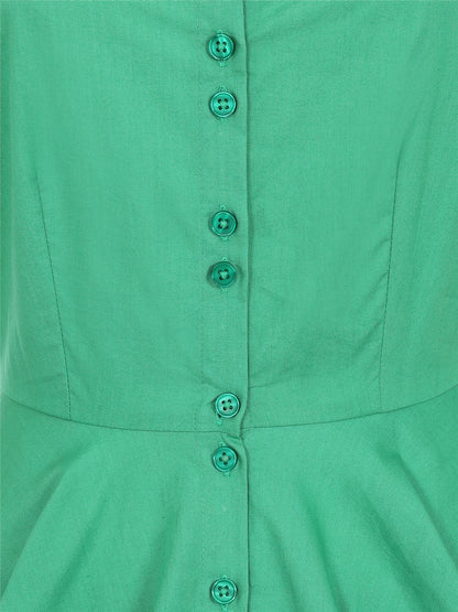 Morgana Plain Swing Dress