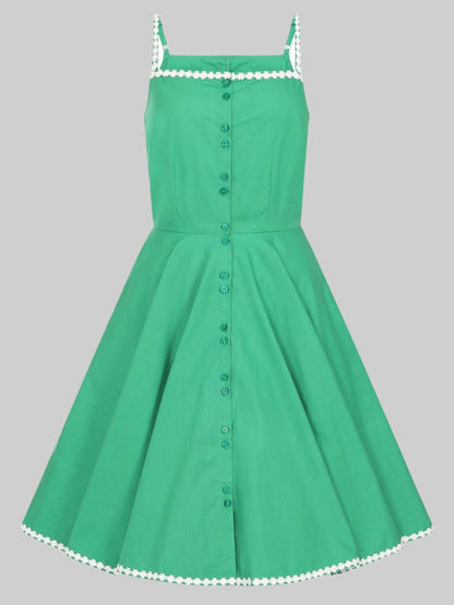 Morgana Plain Swing Dress