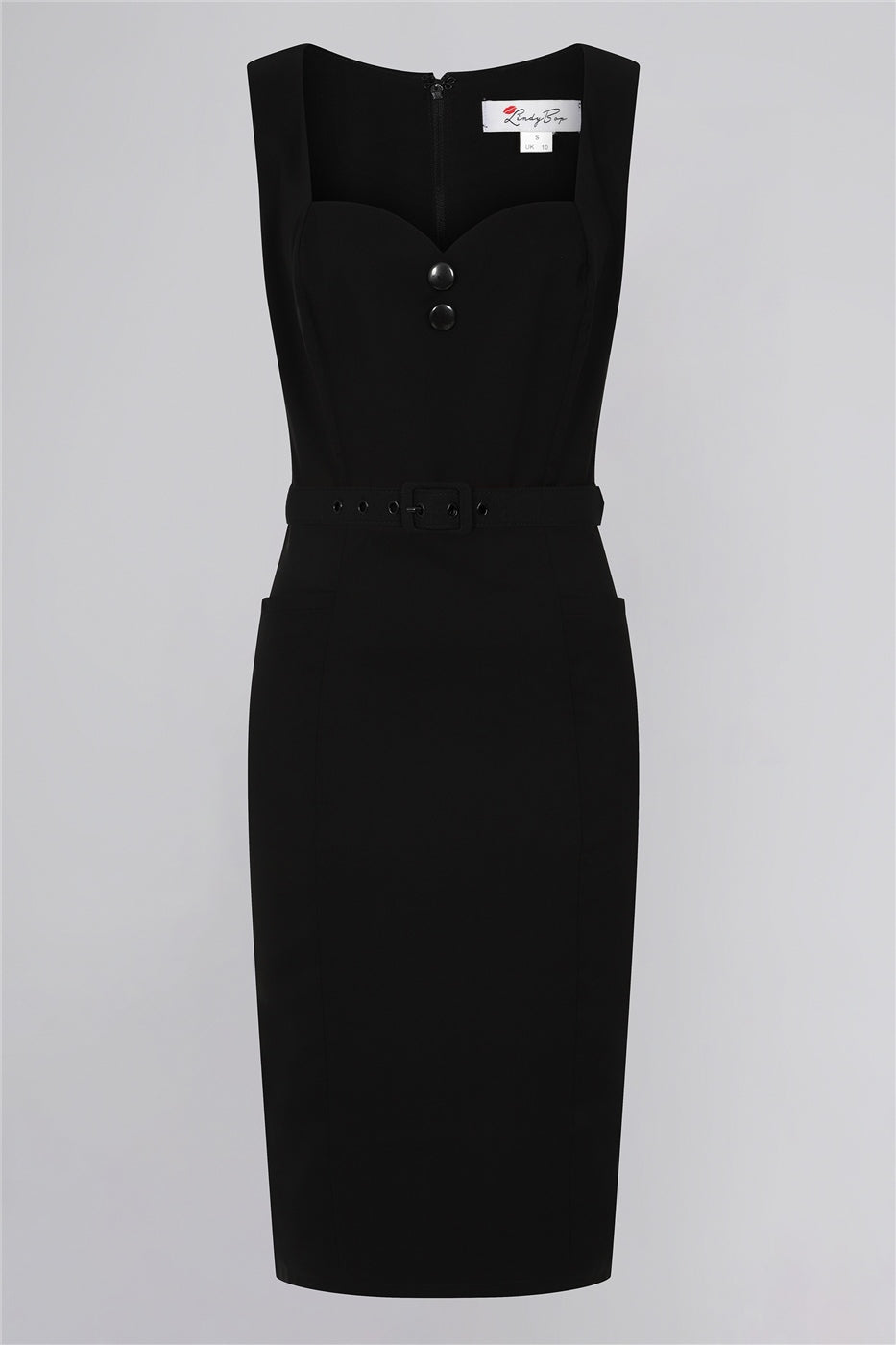 Patty Polka Pencil Dress