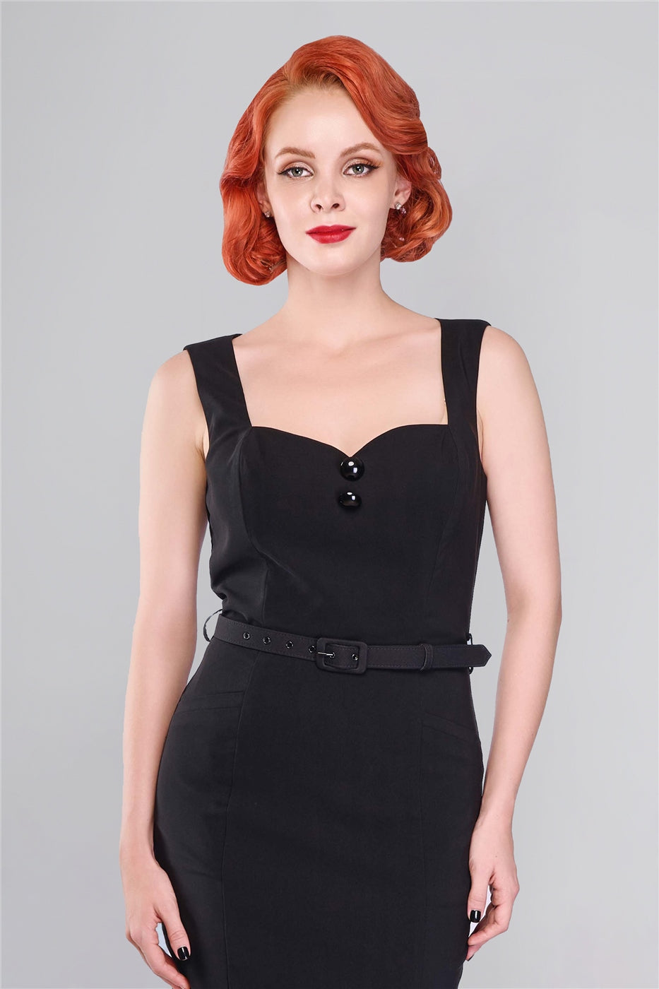 Patty Polka Pencil Dress