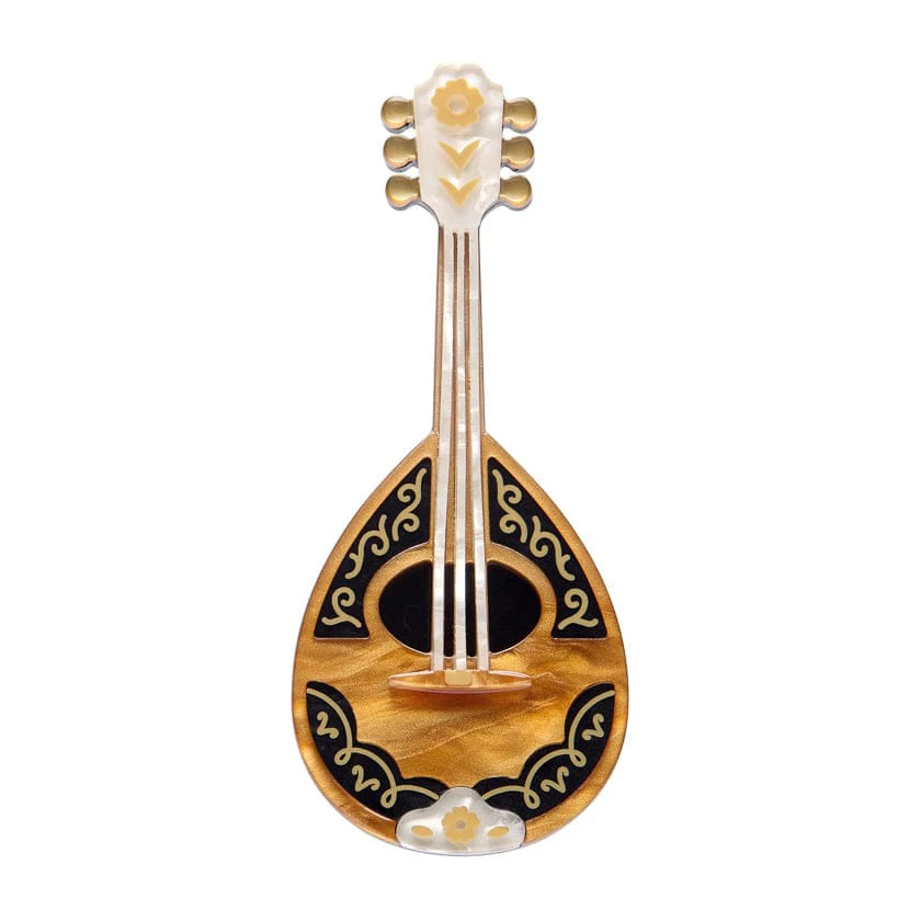 Play Bouzouki Brooch
