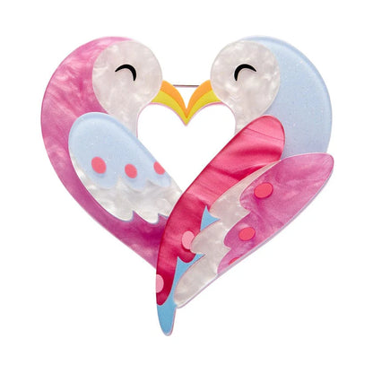 Erstwilder Nestled in Love Brooch