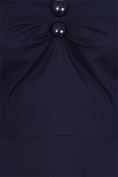 Dolores Navy Doll Dress