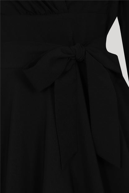 Rita Long Sleeve Flared Dress