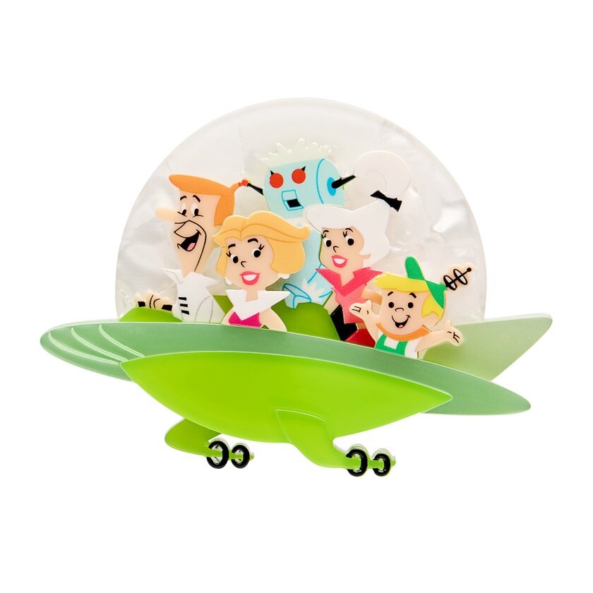 Erstwilder The Jetsons Aerocar Brooch