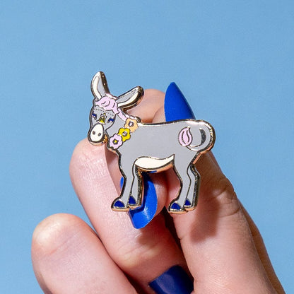 Erstwilder Devoted Donkey Enamel Pin