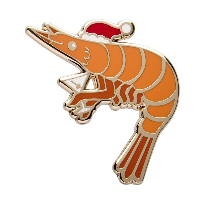 Pascal The Prawn Enamel Pin