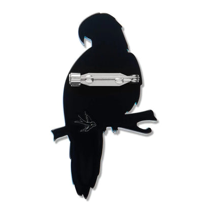 Erstwilder Glaucous Macaw Brooch