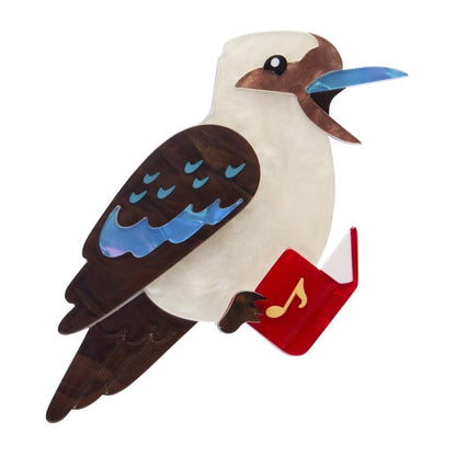 Kip the kookaburra brooch