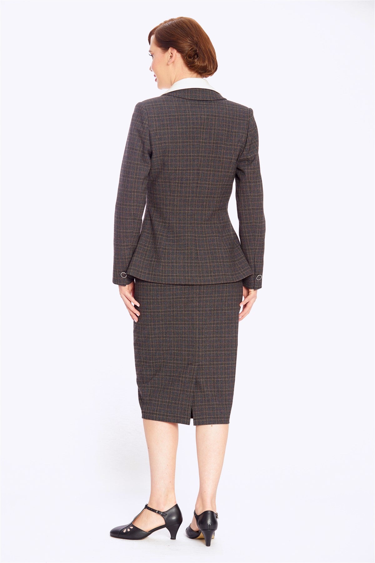 Katharine Check Blazer Jacket