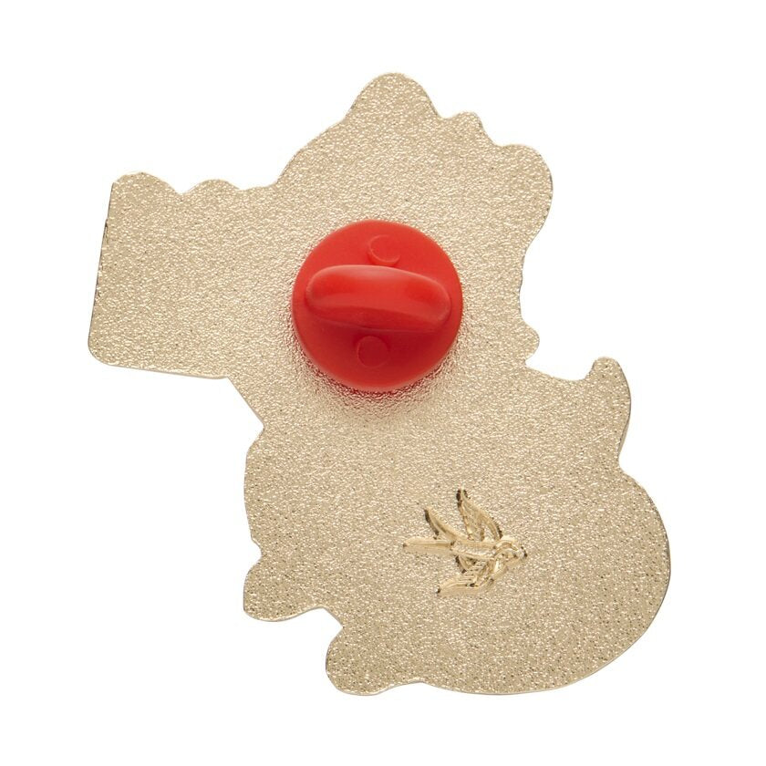 Rhi-Rhi The Raccoon Enamel Pin