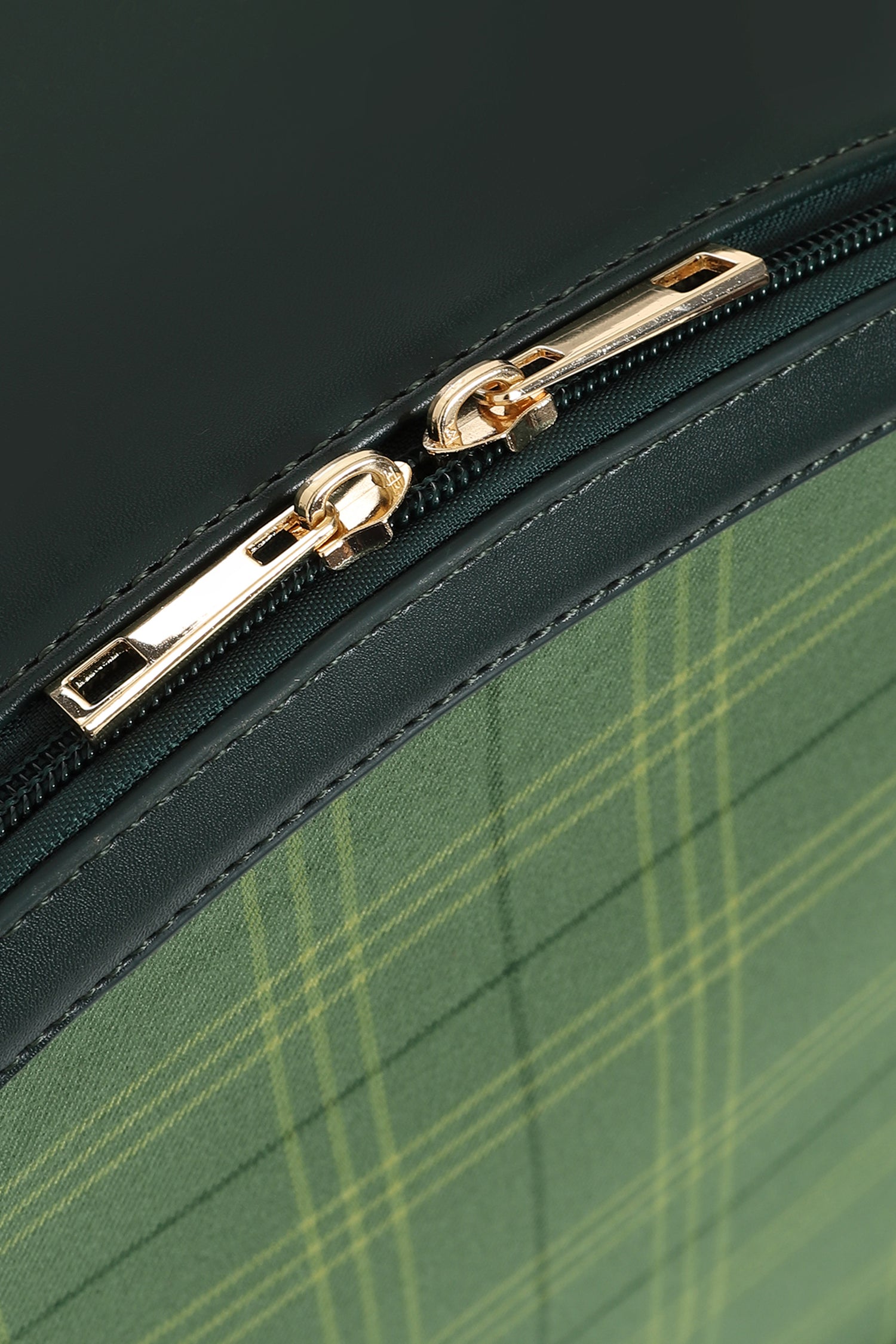 Alexandria Leaf Check Bag