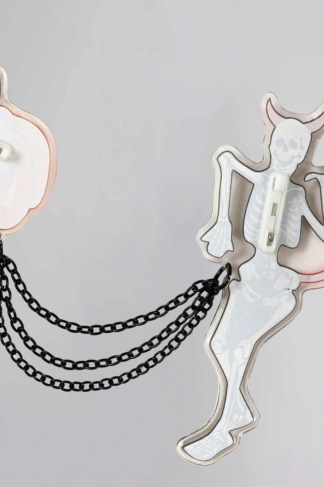 Skeleton Boo-Gie Brooch