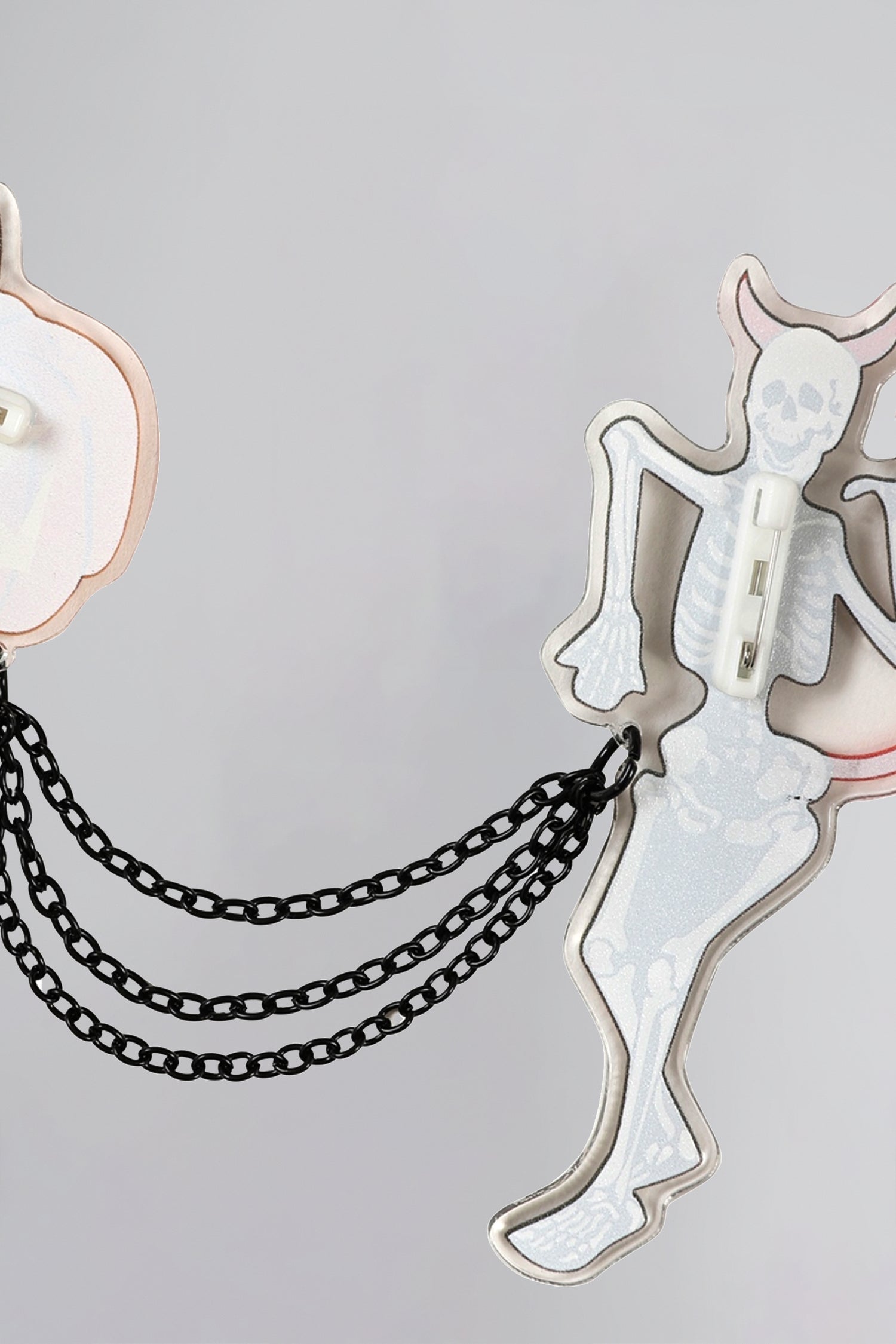 Skeleton Boo-Gie Brooch