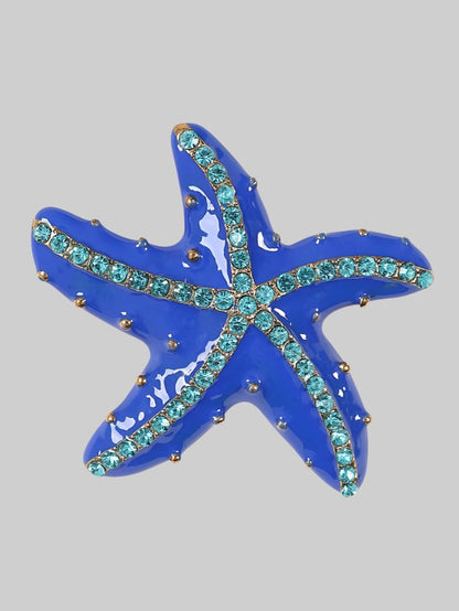 Stacey Starfish Brooch