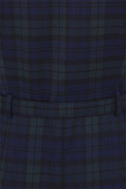 Caterina Blackwatch Check Pencil Dress