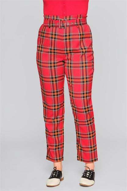 Thea Berry Check Trousers