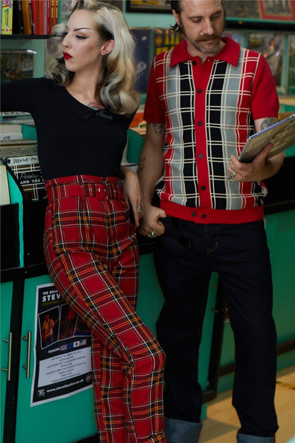 Thea Berry Check Trousers