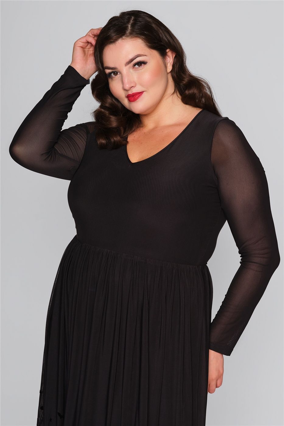 bat mesh dress Scorned Bats Dress Midnight Hour