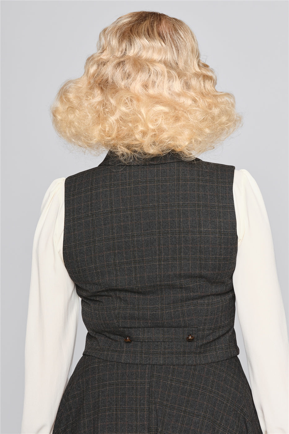 Professor Heritage Check Waistcoat