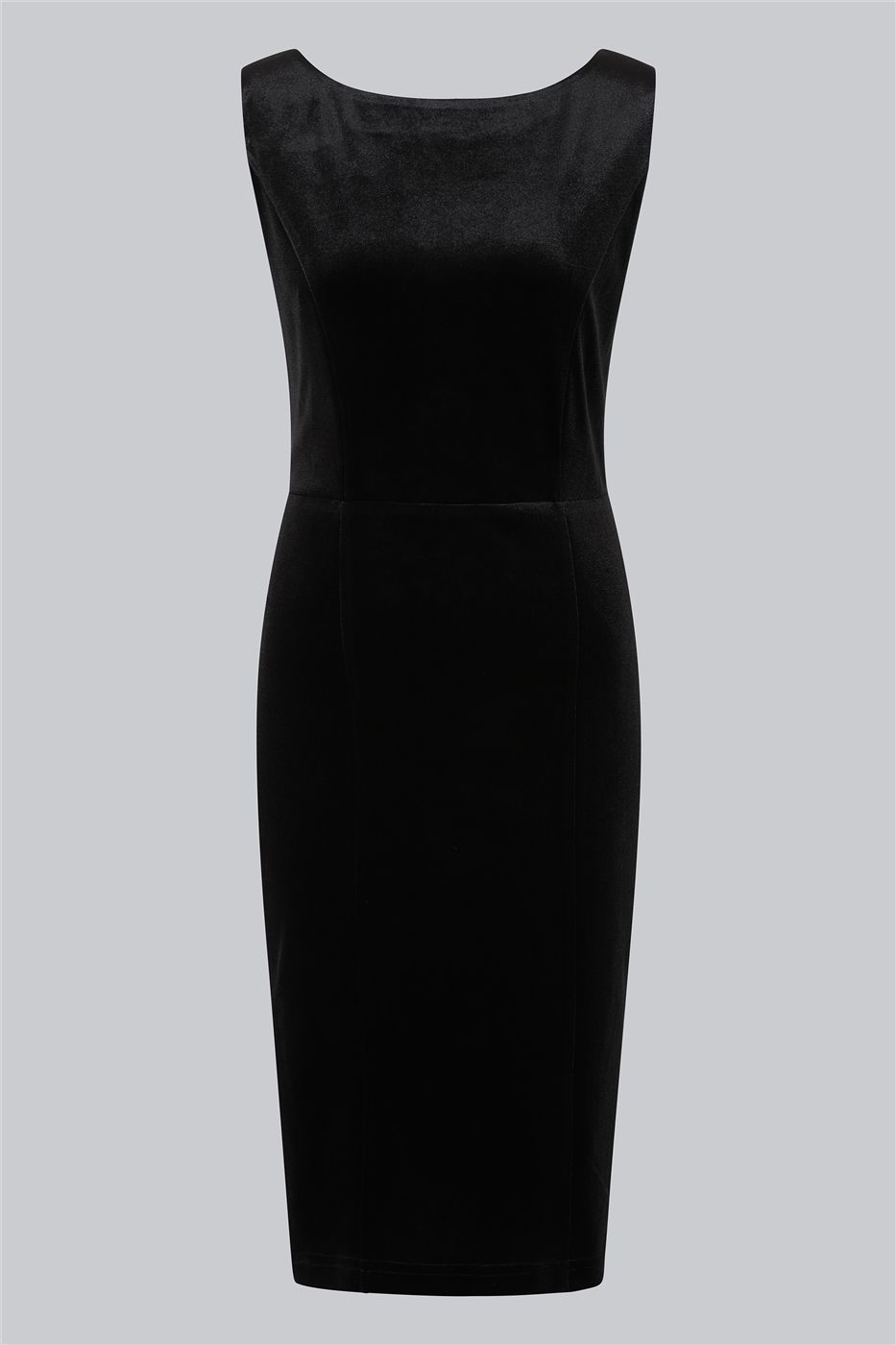 black velvet pencil dress Black Velvet Cover Girl Pencil Dress